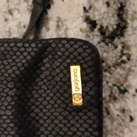 Gorjana snake pattern leather clutch pouch - Picture 3 of 5